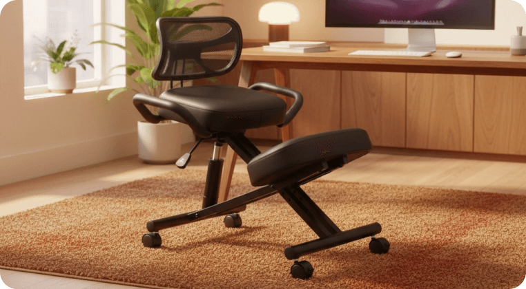 Klękosiad – zdrowe i ergonomiczne siedzenie dla Twojego kręgosłupa