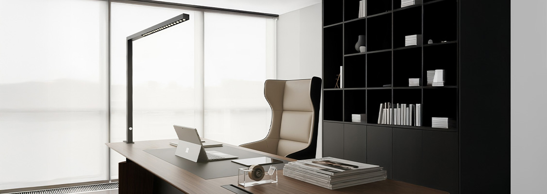 Profesjonalne oświetlenie biurowe LED: Porównanie lamp stojących GLOW