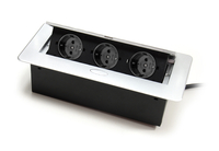 Spacetronik SPS-D33S V2 Arbeitsplattensteckdose Öffnung