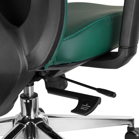 Regulowany Fotel biurowy obrotowy 5D MAURO Zielony
