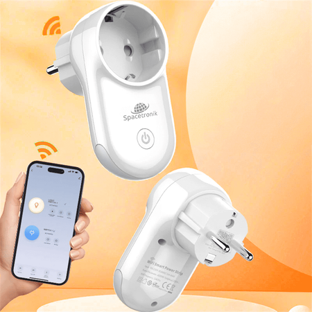 Spacetronik SL-PS11 Wi-Fi smart Steckdose mit Licht
