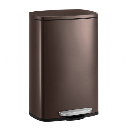 Funky Trash Can Brown Black Spacetronik Pojedynczy