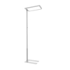 Lampa podłogowa biurowa LED GLOW D20 80W Srebrna