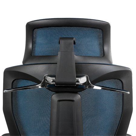 Zestaw ergonomiczny biurowy Biurko Vegard SPEO232 Fotel BARD Lampa Glow D4