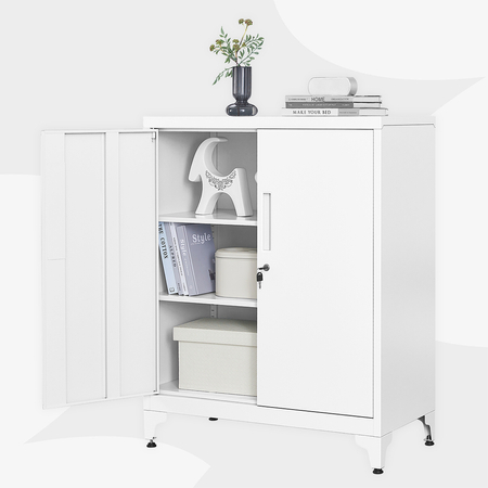 Szafka metalowa z zamkiem Spacetronik SPC-160W