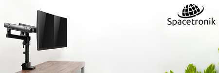 Halterung für zwei Monitore Spacetronik SPA-H120