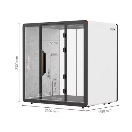 Mobilna kabina akustyczna Spacetronik SPE-POD42BW