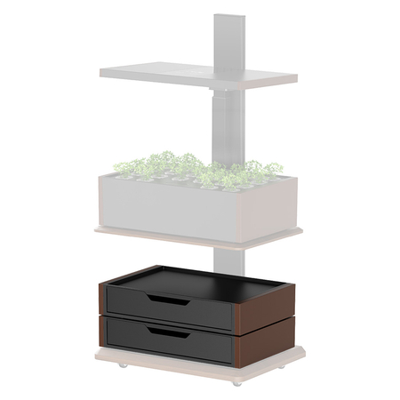 Szuflada wolnostojąca Biała Spacetronik SPGC23WL