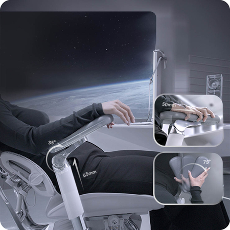 Springle 66 Büro-Drehstuhl Schwarz