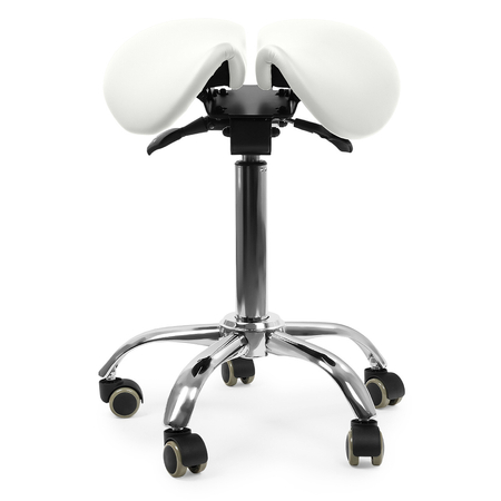 Ergonomiczny hoker regulowany SELLA biały