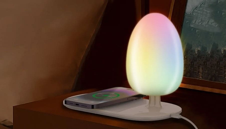 Schreibtischlampe induktives Laden USB-C SR301