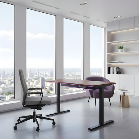 Spacetronik Moris 124BM 120x60 elektrischer Schreibtisch