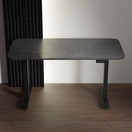 Blat biurka uniwersalny 138x80x1.8cm Kaskada Black