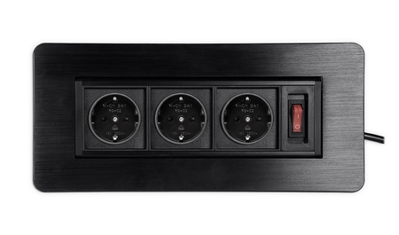 Spacetronik SPS-O33B V2 Aufputz-Drehsteckdose