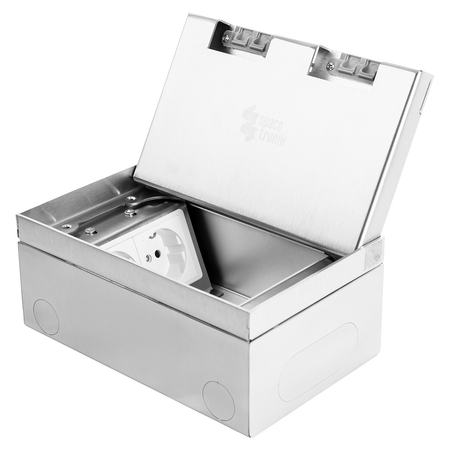 Gniazdo podłogowe otwierane Spacetronik SPS-W44S_V3