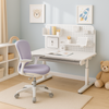 Zestaw Spacetronik: biurko regulowane 100×60  + krzesło dziecięce z podnóżkiem + nadstawka z pegboardem