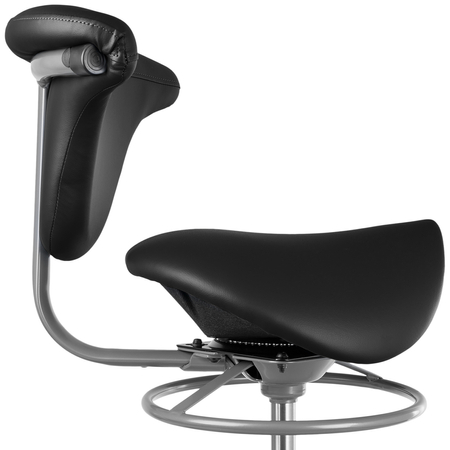 Ergonomiczny hoker regulowany SELLA czarny