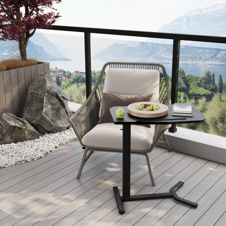 BUDDY 19 – pojedyncza noga, stabilna podstawa, bez kółek