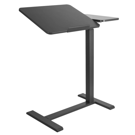 Zestaw wypoczynkowy fotel Spacetronik Flax 04M zielony + stolik regulowany BUDDY