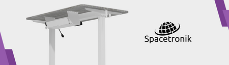 Elektryczne biurko Spacetronik Moris 124WG 100x60