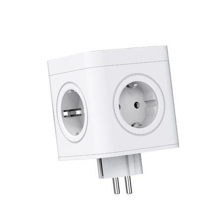 Listwa zasilająca 4xAC 2xUSB 1xUSB-C SPS-C03W