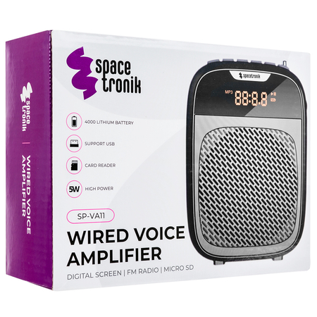 Verkabelter Sprachverstärker Mikrofon SP-VA11 +FM