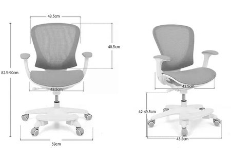 Fotel obrotowy dziecięcy Spacetronik XD SPC-XD02B