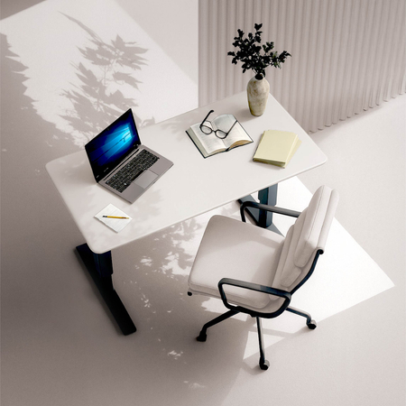 Blat MDF malowany proszkowo 120x60x2.5 Porcelain