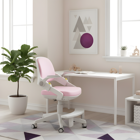 Krzesło dziecięce Spacetronik SPC-XD10P Różowe