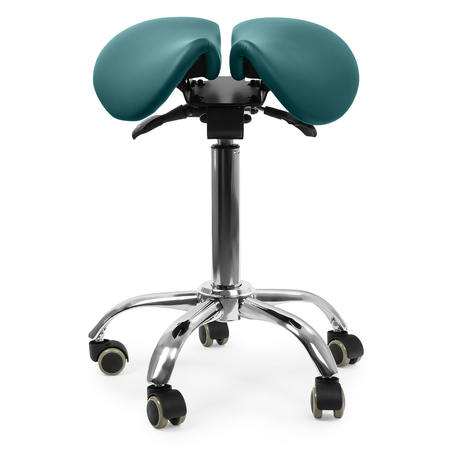 Ergonomiczny hoker regulowany SELLA niebieski