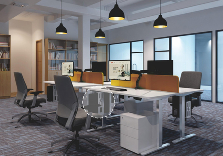 PC-Tischhalterung Spacetronik ERGOLINE SPB-101B