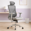 Egonomiczny fotel biurowy obrotowy ELSA Szary