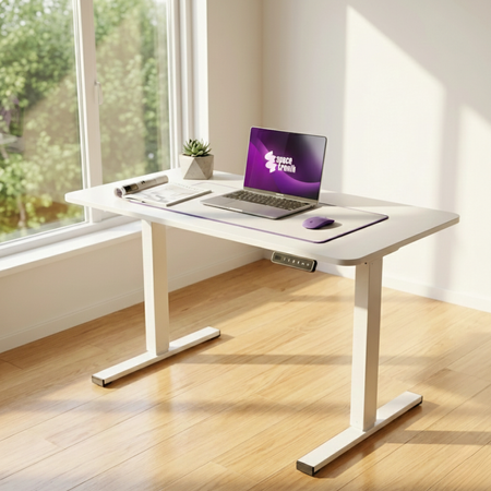 Biurko elektryczne 120x60 SPEO125WW białe