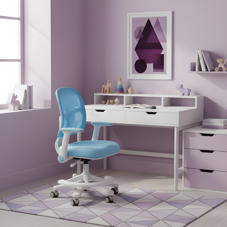 Krzesło dziecięce Spacetronik SPC-XD19A Niebieskie