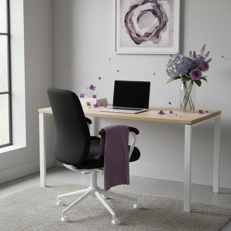 Fotel biurowy obrotowy Spacetronik MIA - czarne