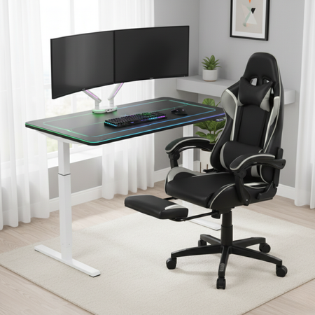 Elektryczny stelaż biurkowy Spacetronik SPE-232OB