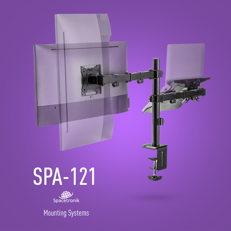 Spacetronik SPA-121 Monitor- und Laptophalterung