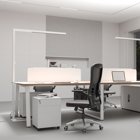 Lampa wolnostojąca podłogowa GLOW D22 Pro Biała