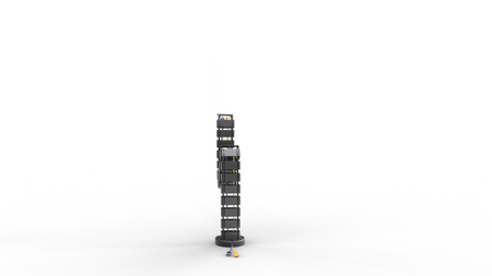 Spacetronik SPK-188B 82cm Kabelführung