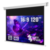 Ekran projekcyjny zwijany ręcznie 120" 16:9 biały