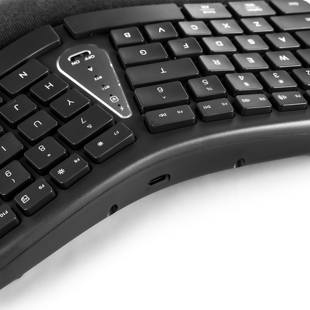 Ergonomische Profiltastatur EZZY 01K