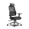 Fotel biurowy obrotowy Spacetronik LUMBO 11 Czarny
