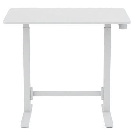 Biurko regulowane pneumatycznie Moris Mini SPEO101 Białe 80x50cm