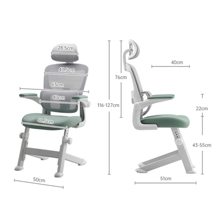 Krzesło dziecięce Spacetronik SPC-XD14C Szare