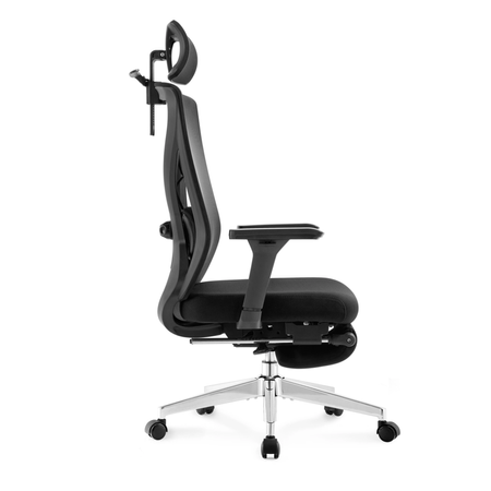 Zestaw regulowany fotel SPC-GILDA + biurko narożne elektryczne SPE-L124 180×120×60