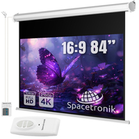 Elektryczny Ekran Projekcyjny Ścienny 84" 16:9