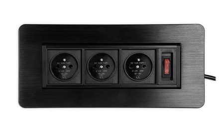 Spacetronik SPS-O33B Aufputz-Drehsteckdose