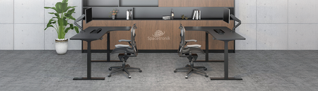 Elektryczny stelaż biurkowy Spacetronik SPE-243LB