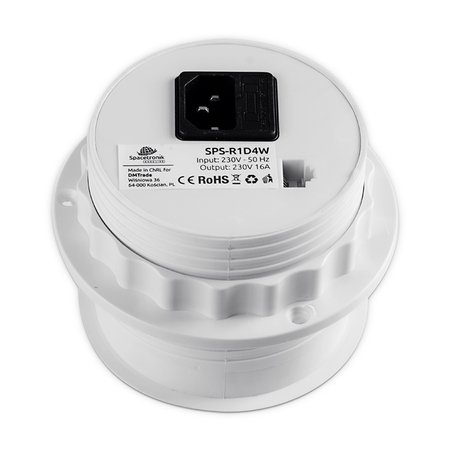 Gniazdo blatowe okrągłe Spacetronik SPS-R1D4W