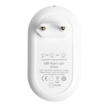 Automatisches Dämmerungssensor-Nachtlicht SR300